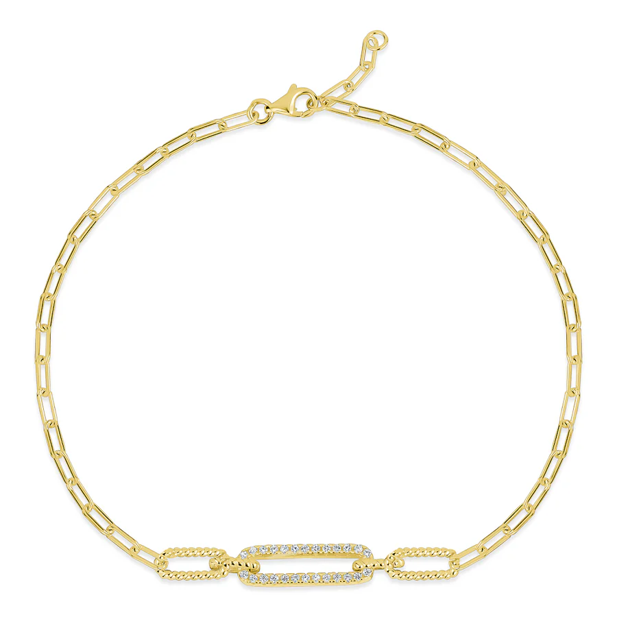 Miss Mimi Rope Chain Link Bracelet