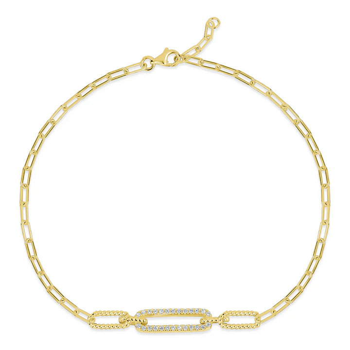 Miss Mimi Rope Chain Link Bracelet