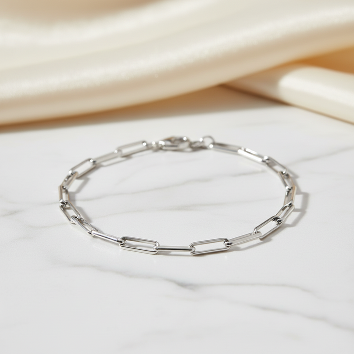 Miss Mimi Paper Clip Link Bracelet