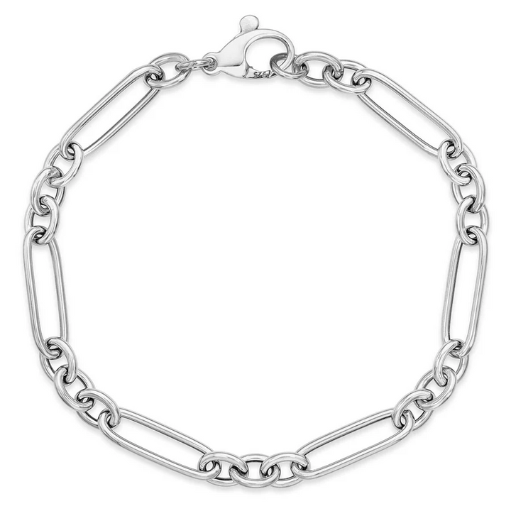 Miss Mimi Small Tube Paperclip Bracelet