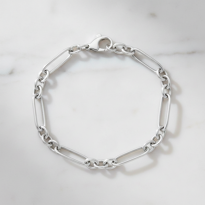 Miss Mimi Small Tube Paperclip Bracelet