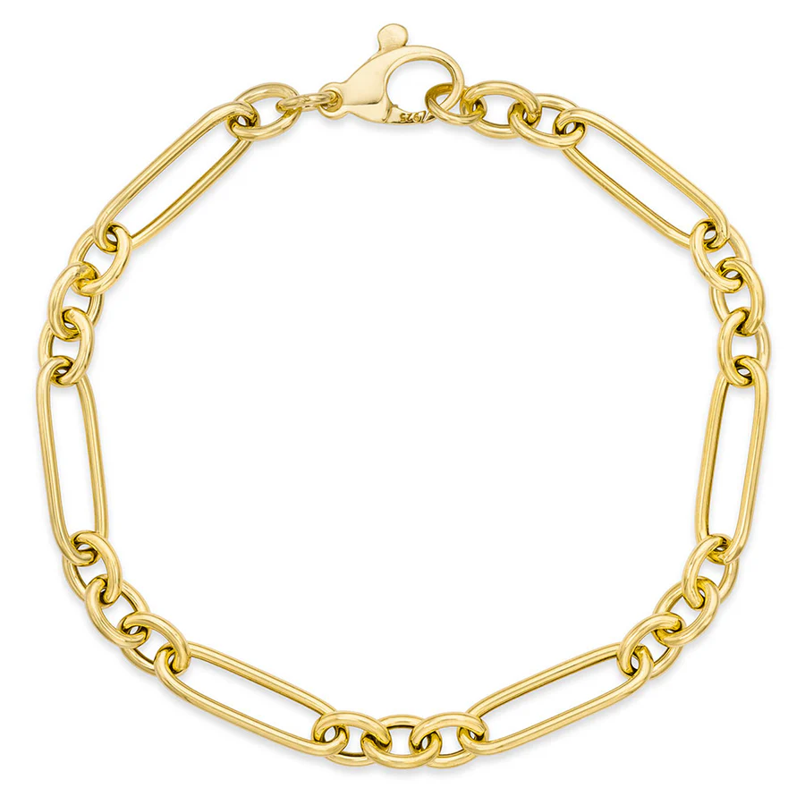 Miss Mimi Small Tube Paperclip Bracelet