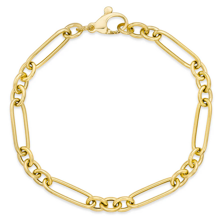Miss Mimi Small Tube Paperclip Bracelet