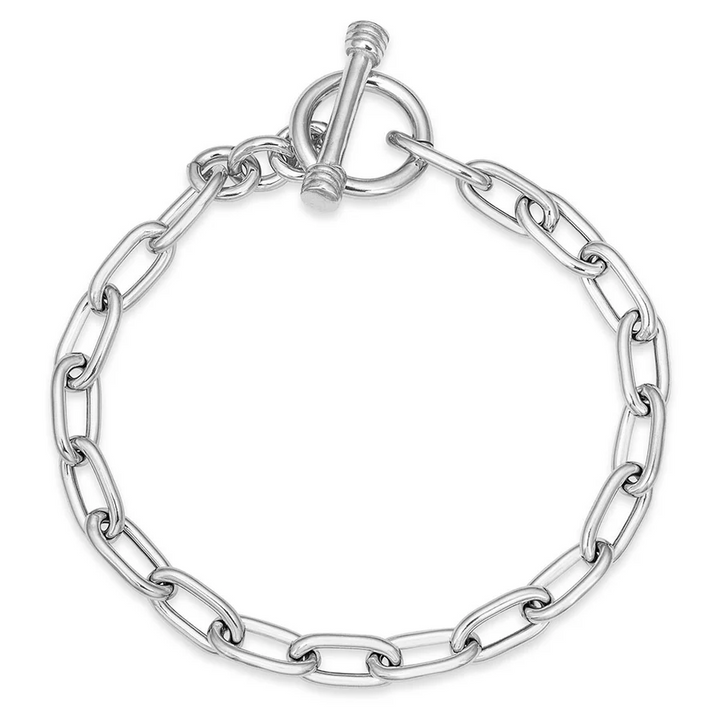 Miss Mimi T-Bar Tube Paperclip Bracelet