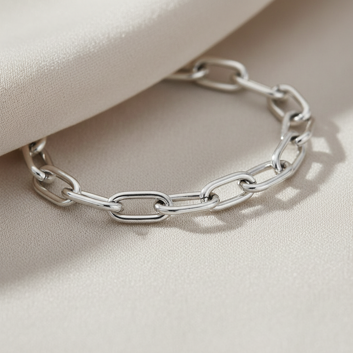 Miss Mimi T-Bar Tube Paperclip Bracelet