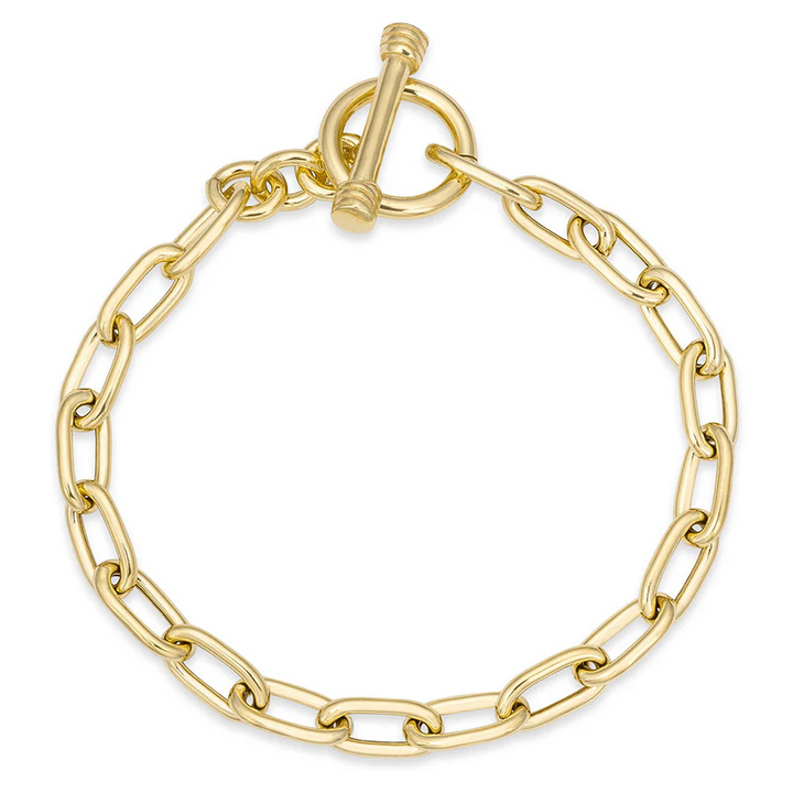 Miss Mimi T-Bar Tube Paperclip Bracelet