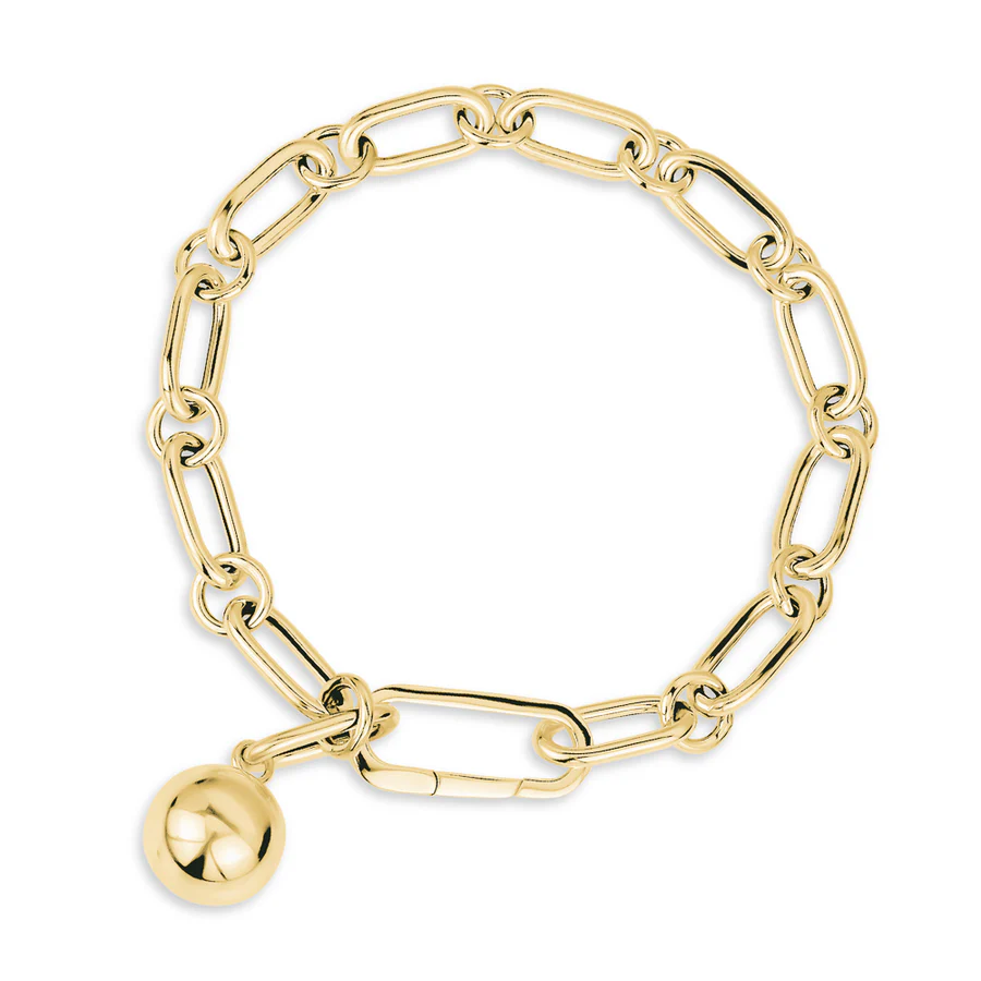 Miss Mimi Tube Paperclip Ball Bracelet