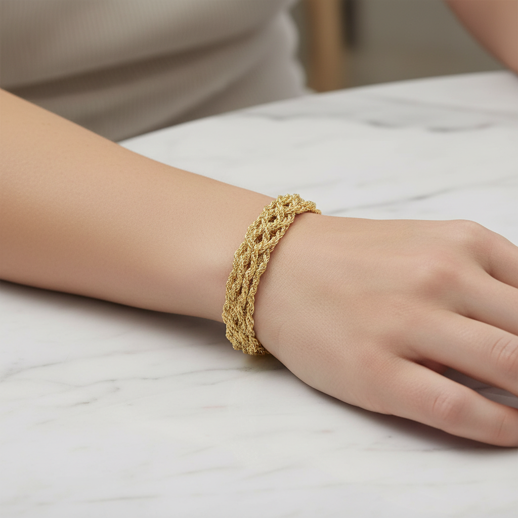 Miss Mimi Multi Mesh Bracelet