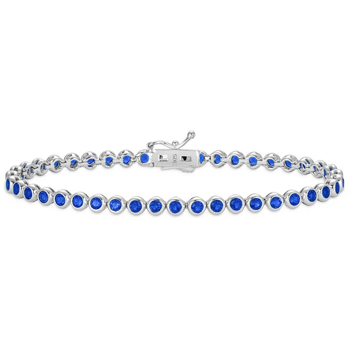 Miss Mimi 2.5mm Green Bezel Bracelet
