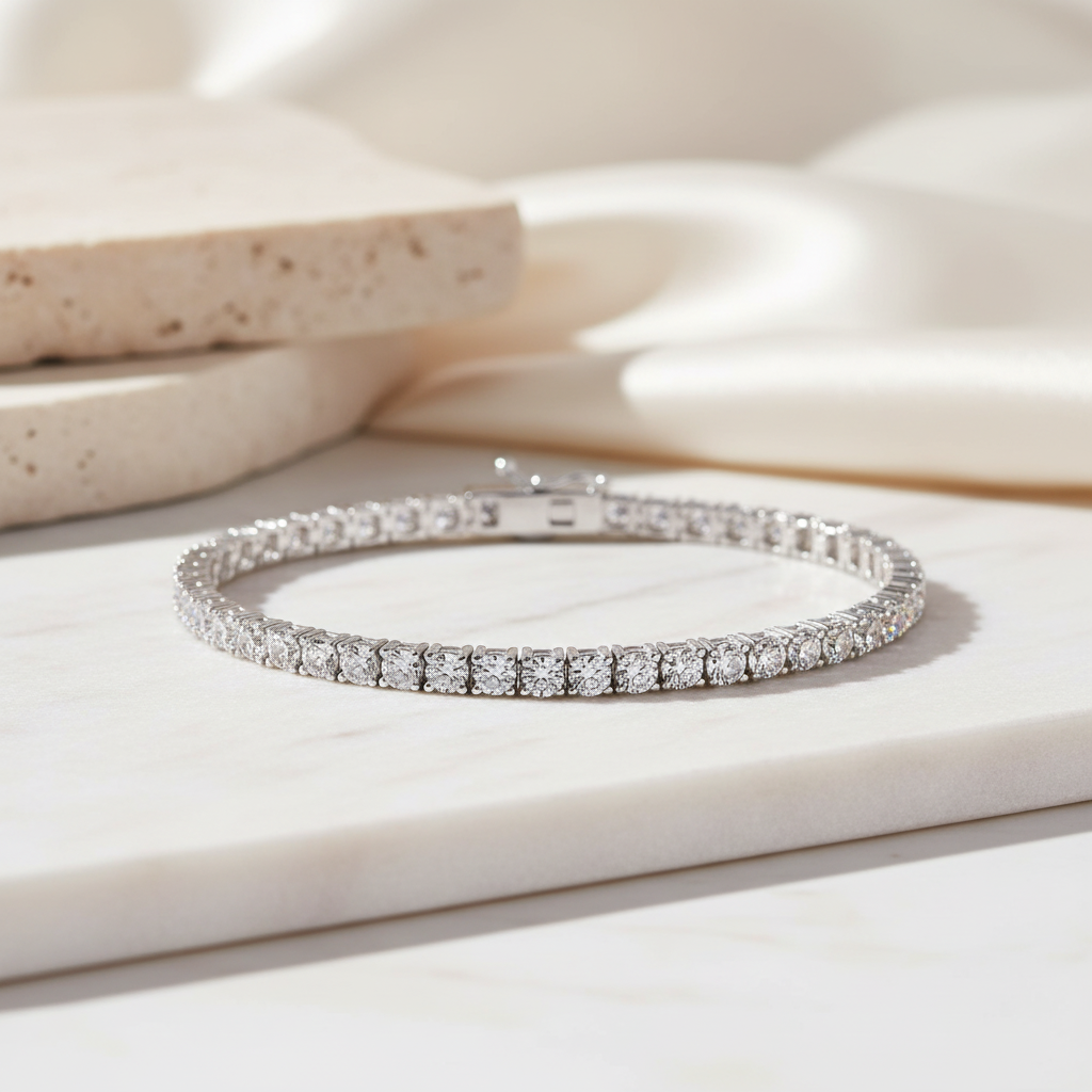 Miss Mimi 3.5mm Tennis Bracelet