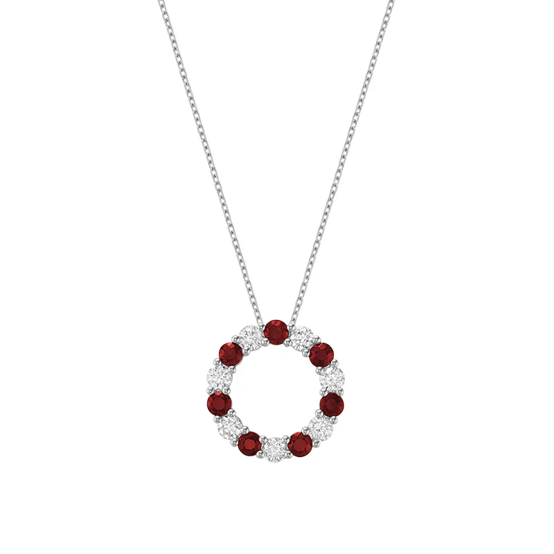 Circle Pendant Diamond
