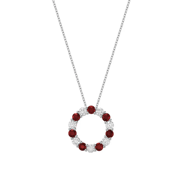 Circle Pendant Diamond