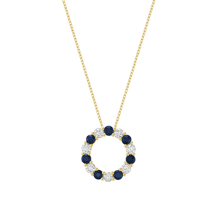 Circle Pendant Diamond