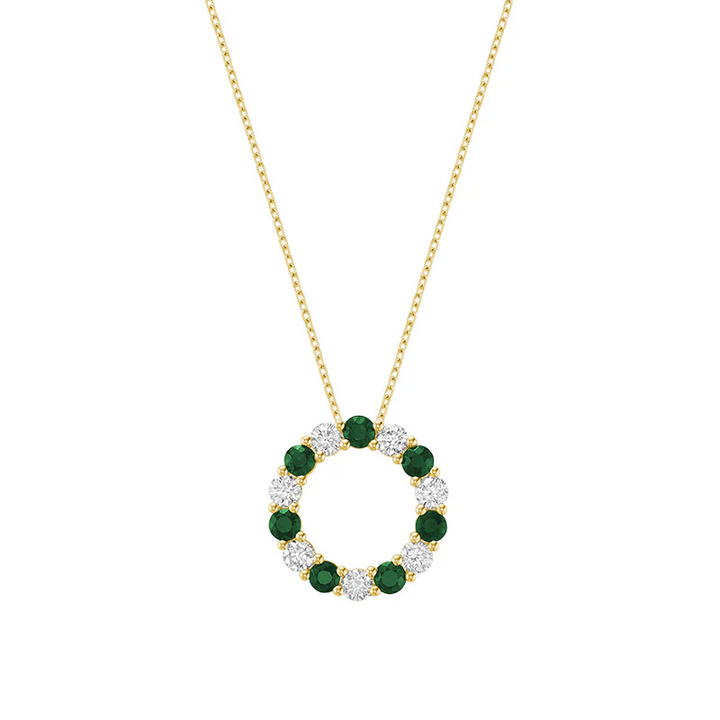 Circle Pendant Diamond
