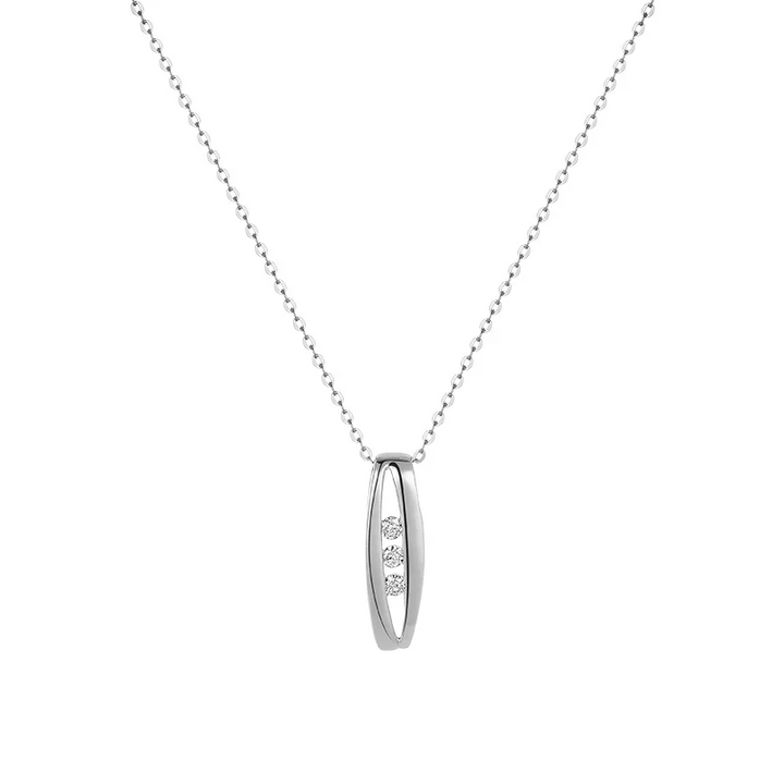 Trinity Diamond Tension Pendant