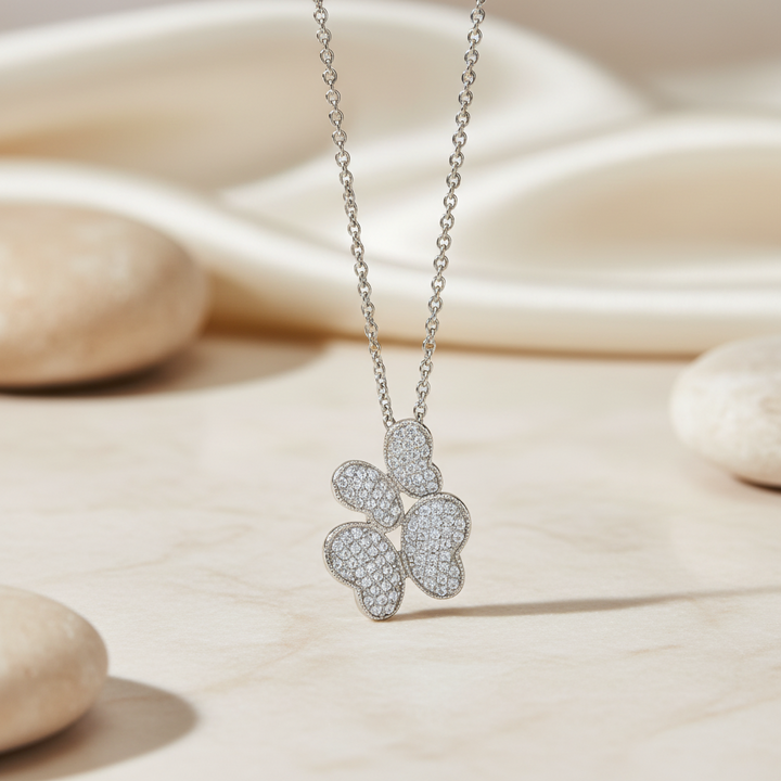 Miss Mimi Double Butterfly Necklace