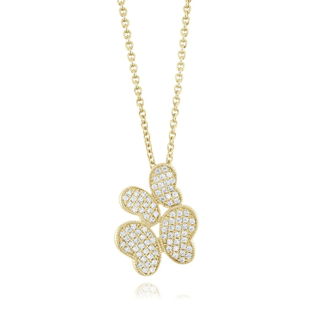 Miss Mimi Double Butterfly Necklace | Sterling Silver | ORLY Jewellers