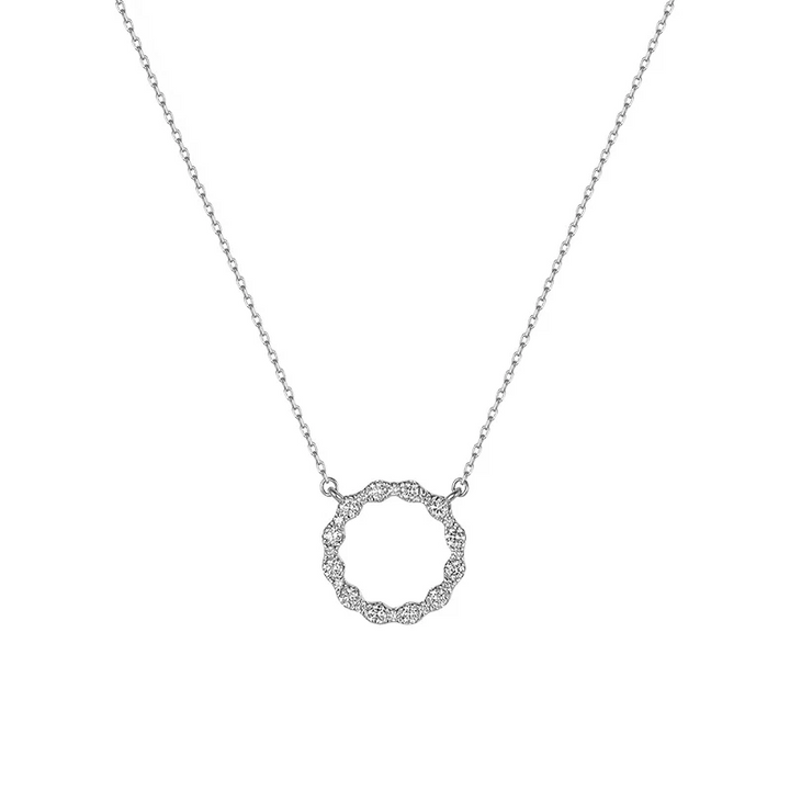 Elegant Circle Of Life Diamond Pendant