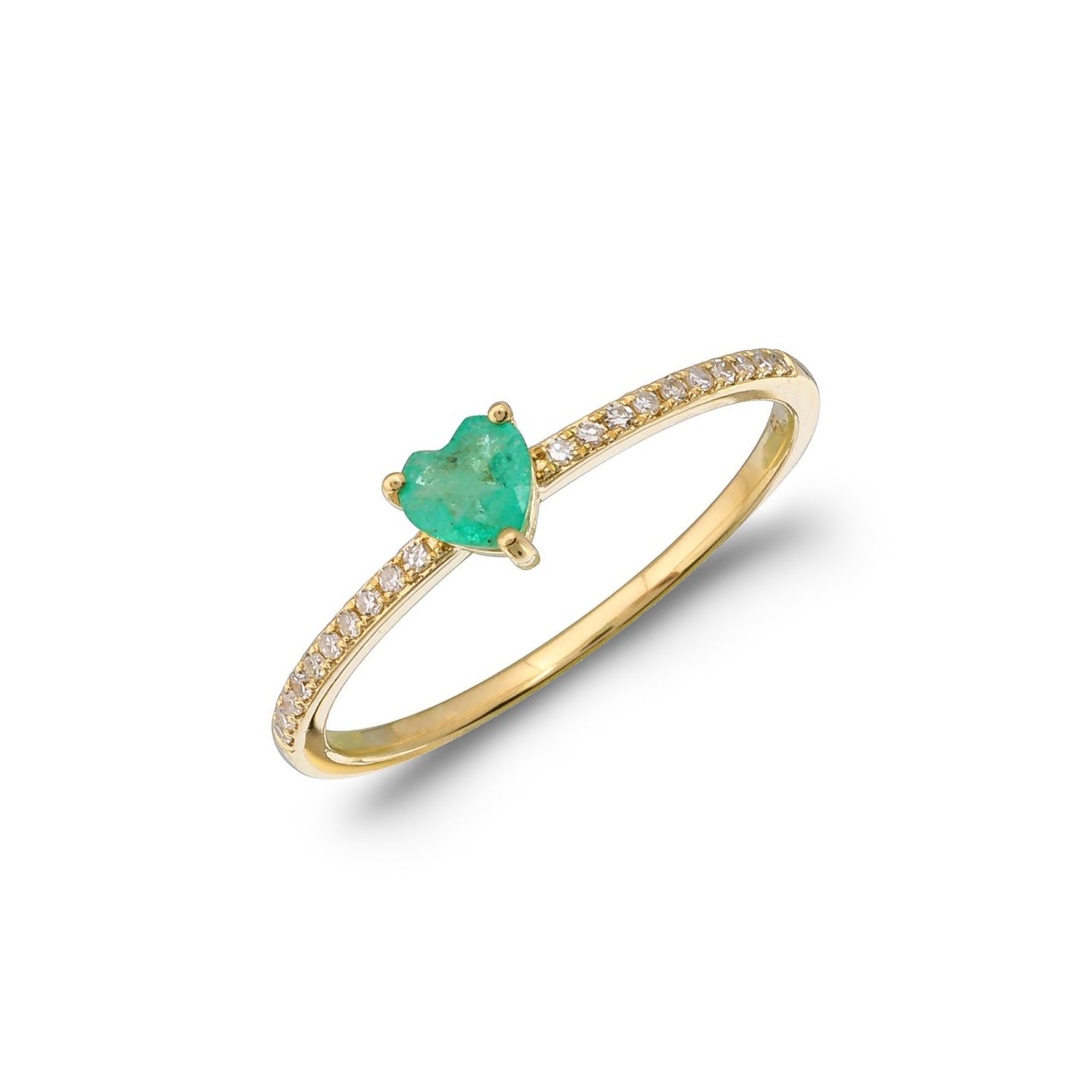 Heart shaped gemstone rings store