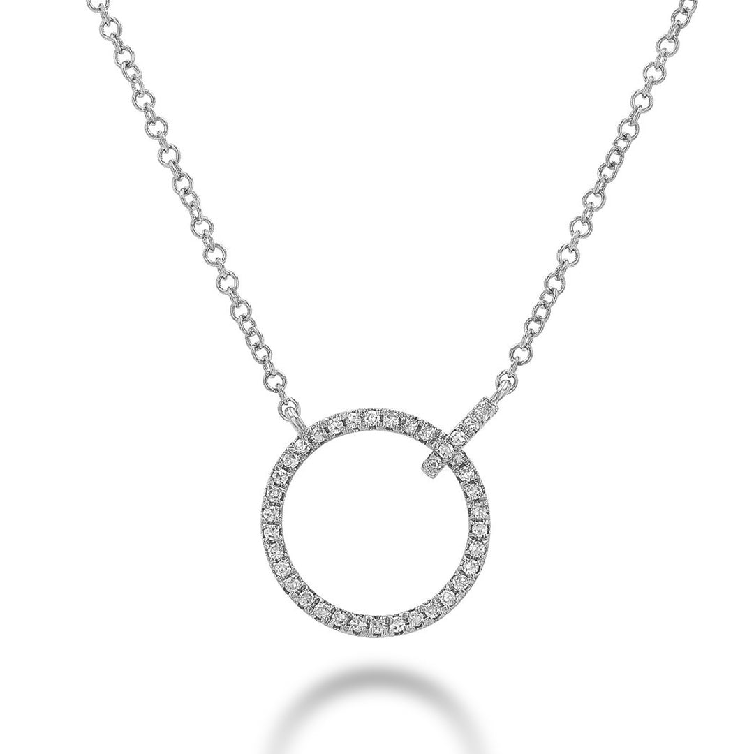 Circle of Life Diamond Necklace