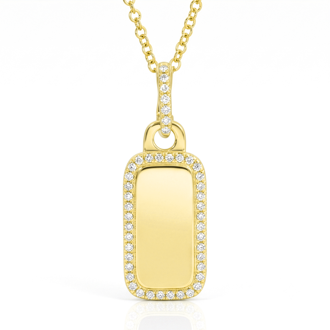 Diamond Necklace Charm