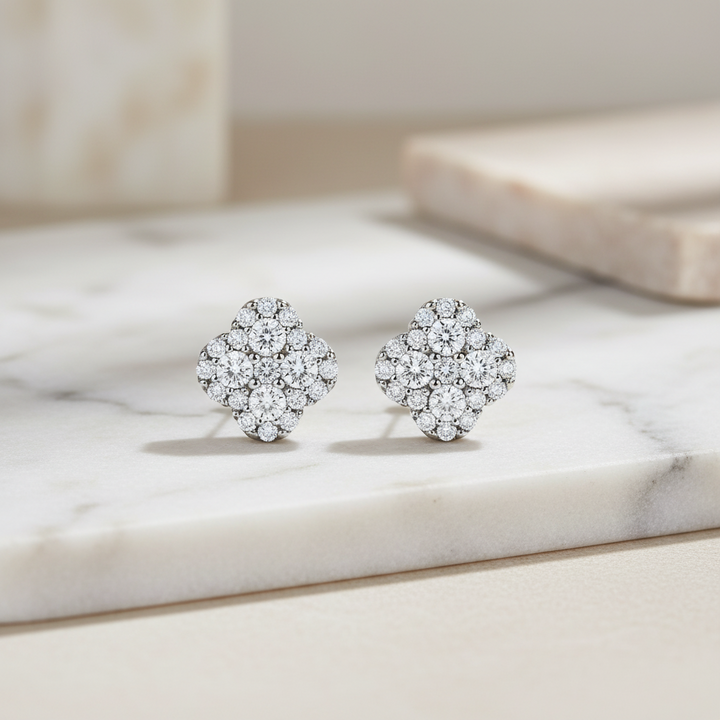 Miss Mimi Clover Stud Earrings