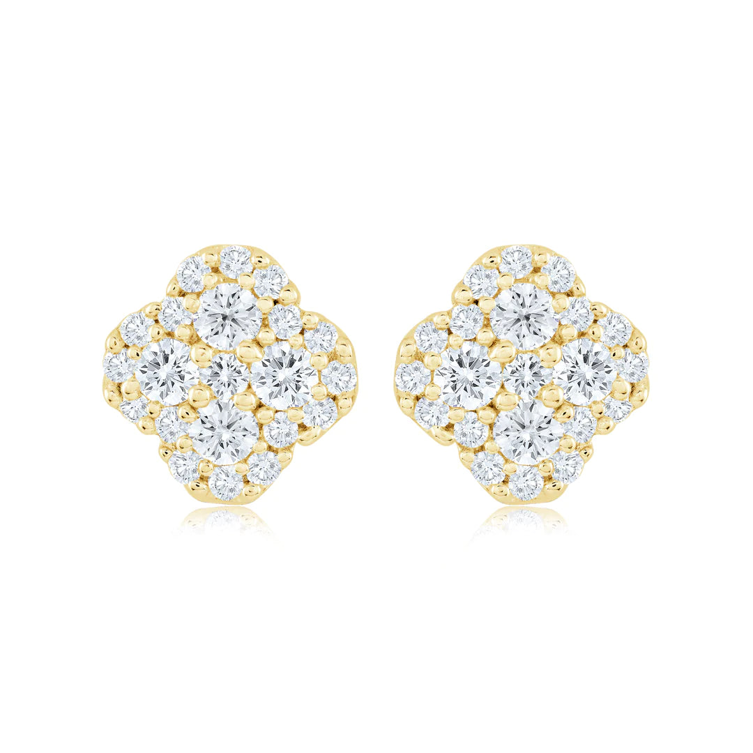 Miss Mimi Clover Stud Earrings | Sterling Silver | ORLY Jewellers