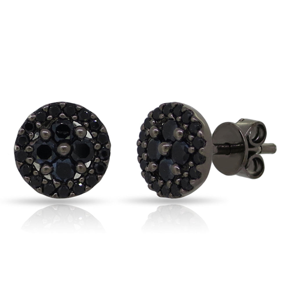 Miss Mimi Round Stud Earrings | Sterling Silver | ORLY Jewellers