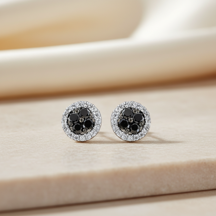 Miss Mimi Round Stud Earrings