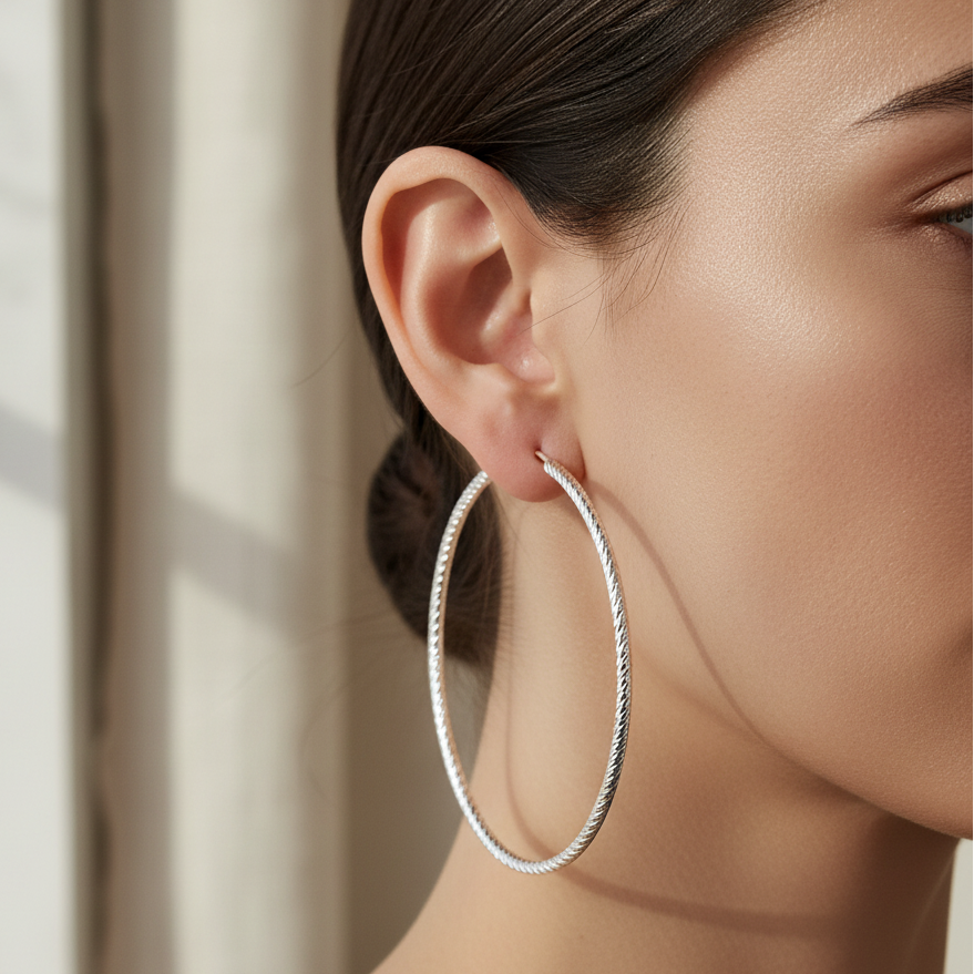 Miss Mimi Large Hoops