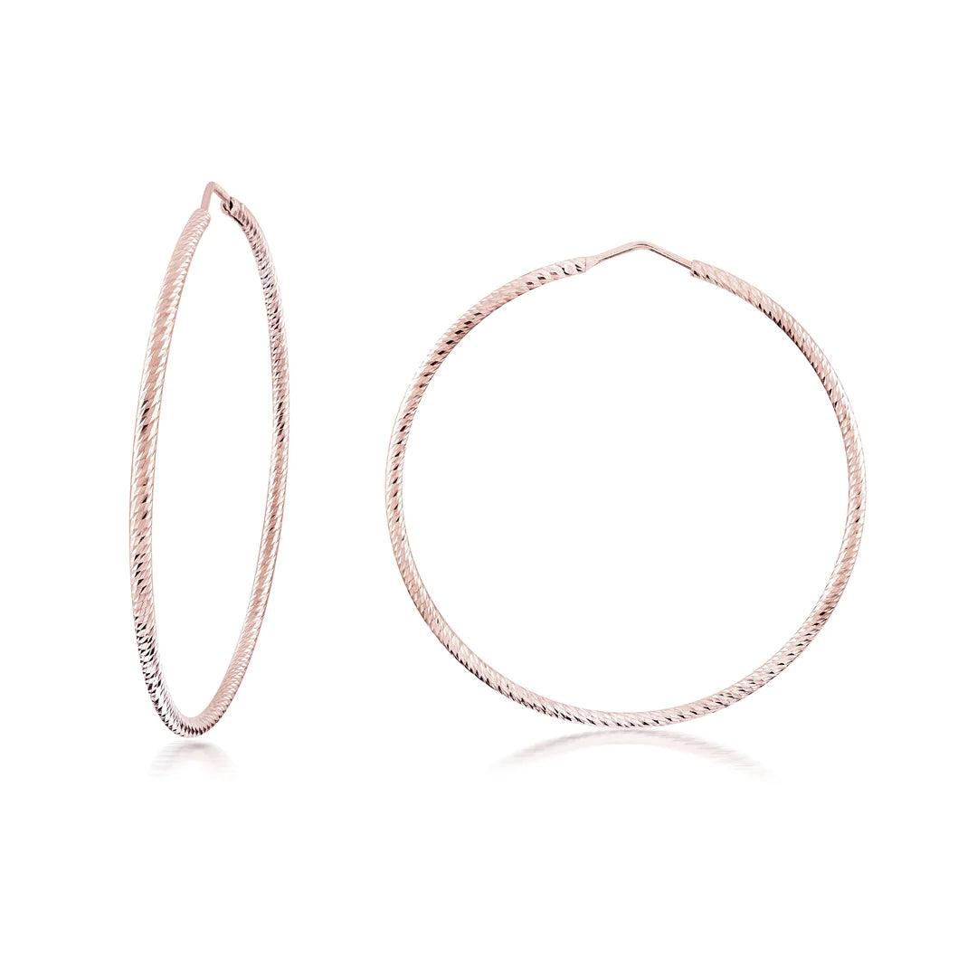 Miss Mimi Large Hoops | Sterling Silver | ORLY Jewellers