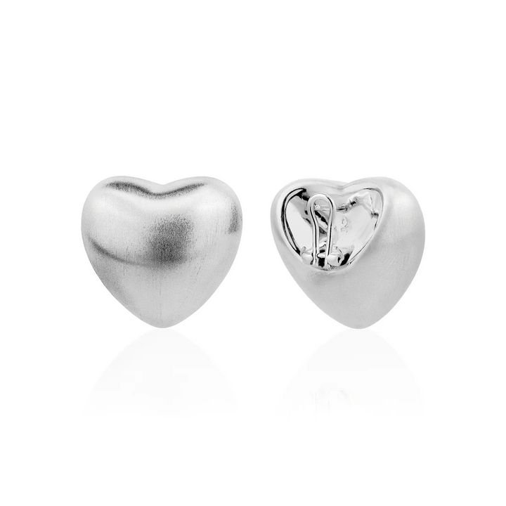 Puces d'oreilles Miss Mimi Cœurs gonflés brossés