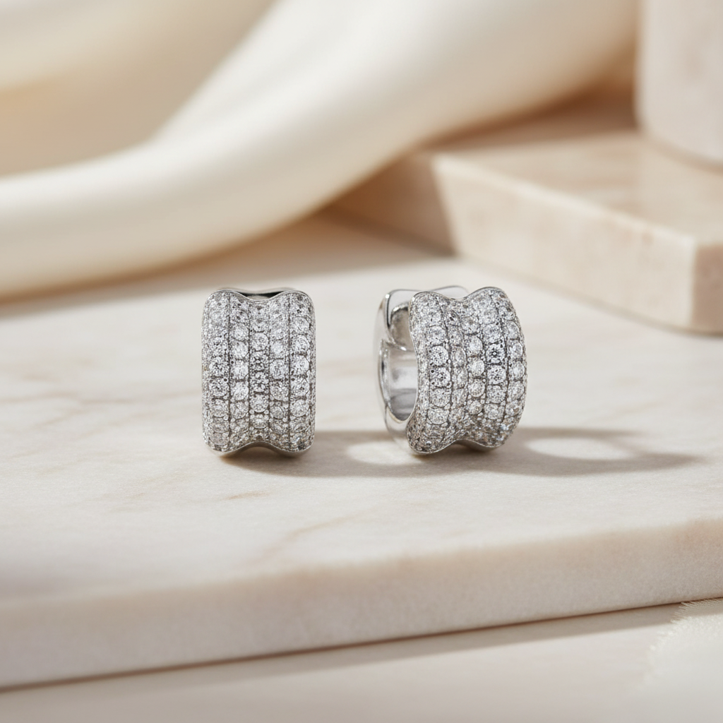 Miss Mimi Mini Huggie Earrings