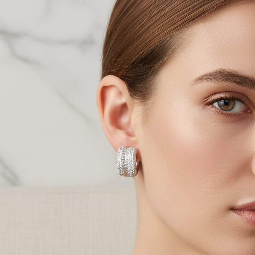 Miss Mimi Huggie Earrings