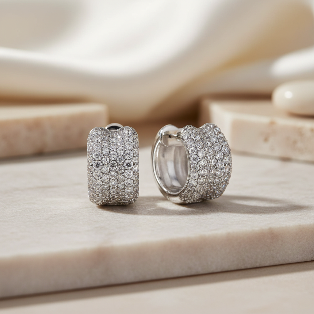 Miss Mimi Huggie Earrings