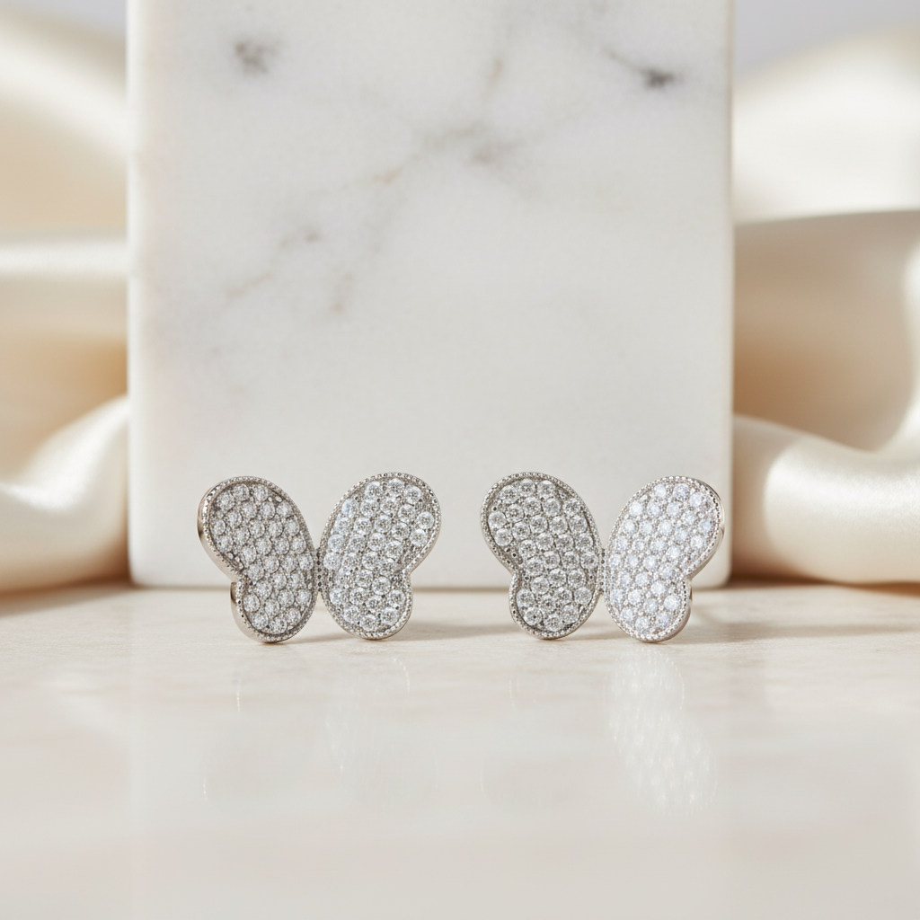 Miss Mimi Butterfly Stud Earrings