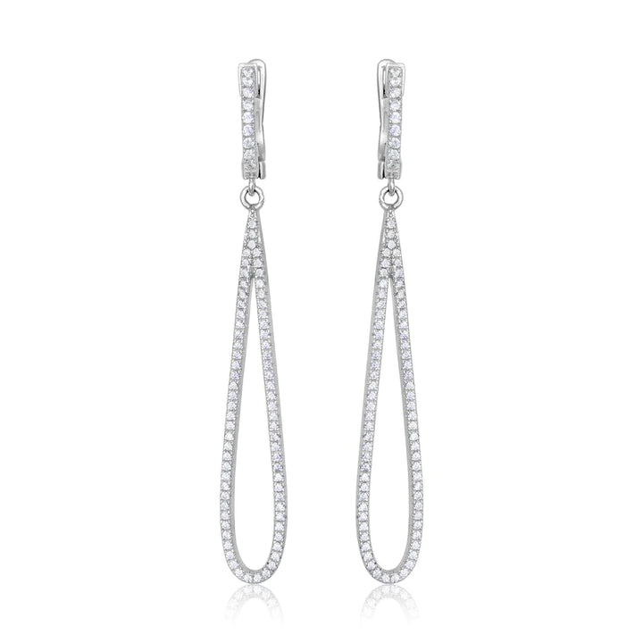 Miss Mimi Tear Drop Dangling Earrings | Sterling Silver | ORLY Jewellers