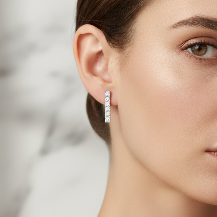 Miss Mimi Classic Bar Earrings