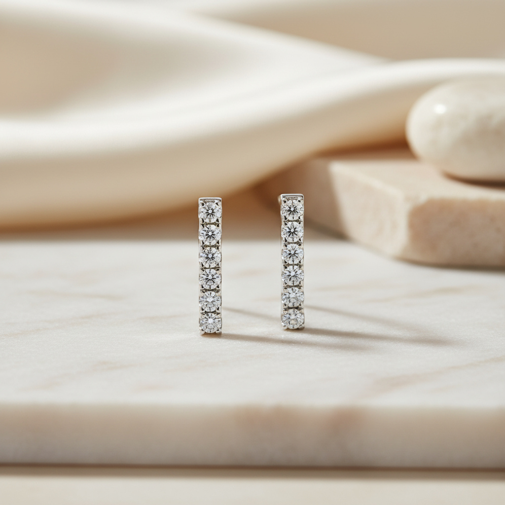 Miss Mimi Classic Bar Earrings