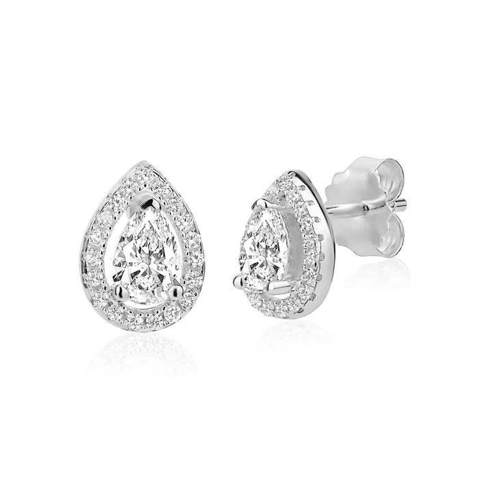 Miss Mimi Pear Stud Earrings