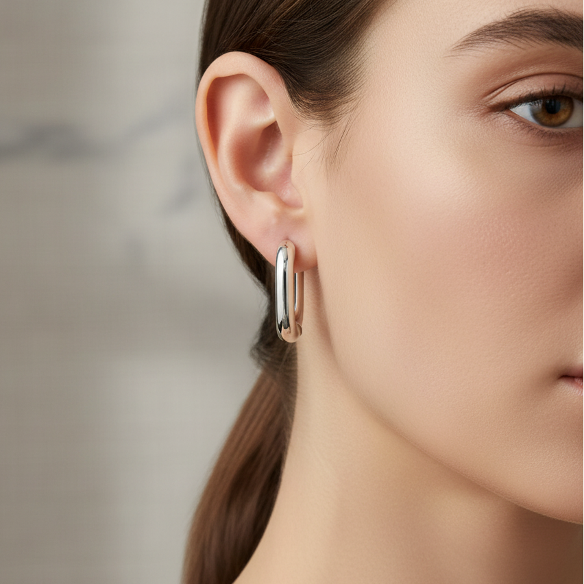 Miss Mimi Square Shape Earrings
