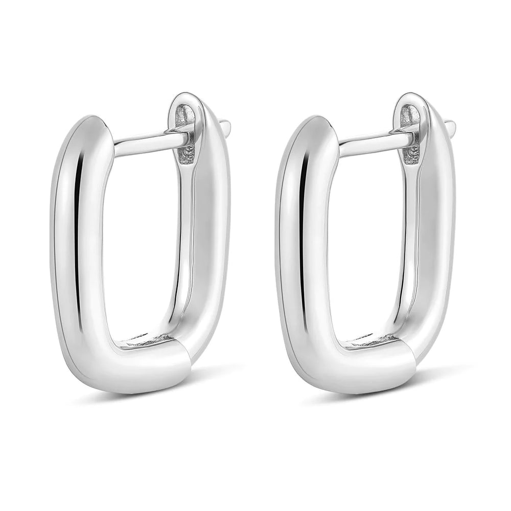 Miss Mimi Square Shape Earrings | Sterling Silver | ORLY Jewellers