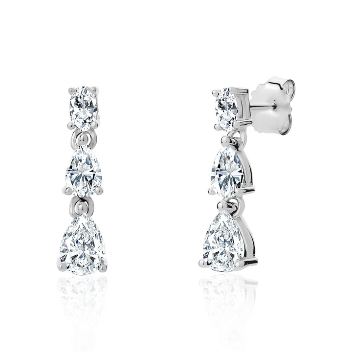 Boucles d'oreilles poire Miss Mimi Mariage