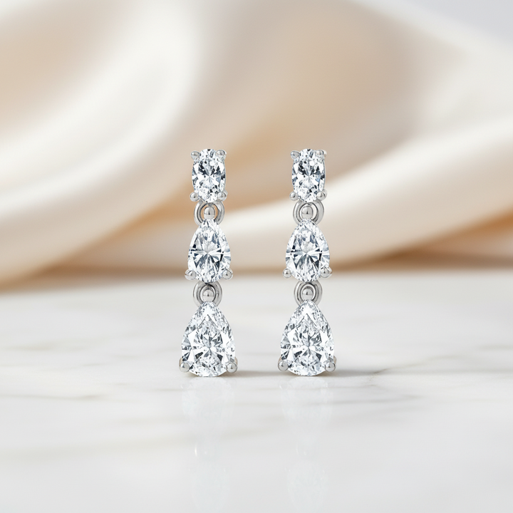 Boucles d'oreilles poire Miss Mimi Mariage