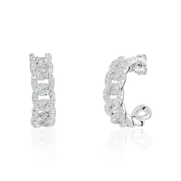 Miss Mimi Fancy Cuban Hoops