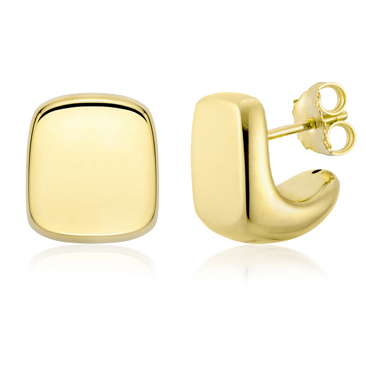 Miss Mimi Square Stud Earrings