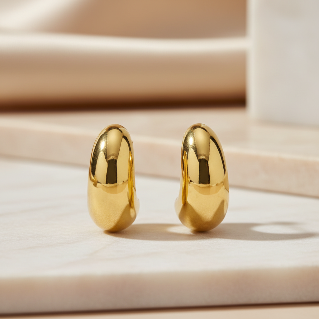 Boucles d'oreilles clous Miss Mimi Moon