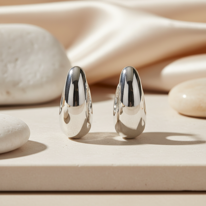 Miss Mimi Moon Hoop Earrings
