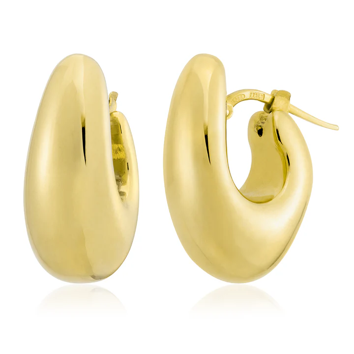 Miss Mimi Moon Hoop Earrings