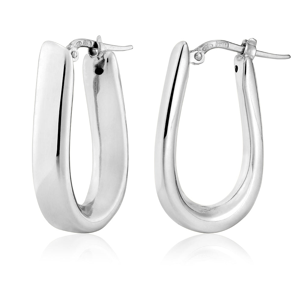 Miss Mimi Equestrian Hoop Earrings